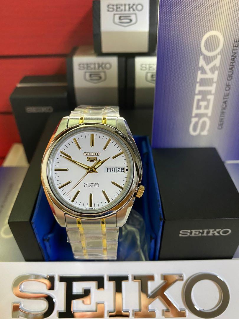 Seiko Watch Presage - Jam Tangan Otomatis SEIKO SNKL47K1 Asli