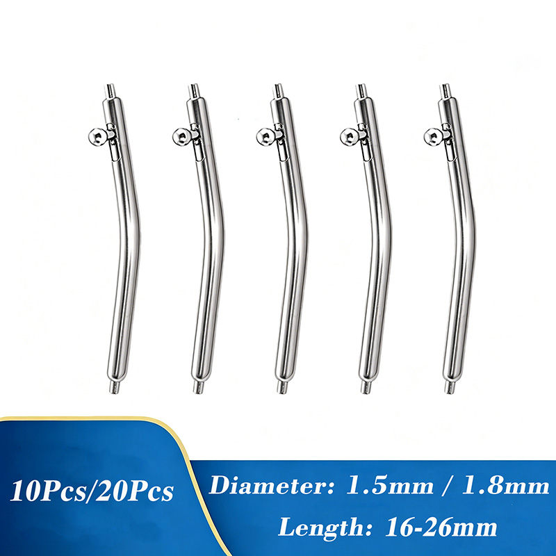 Curved Spring Bar - 1,5/1,8 mm, Pin Penghubung Gelang Jam