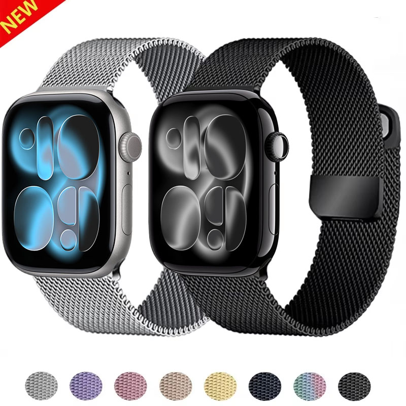 Milanese Loop Magnetic - Tali Milanese Loop untuk Apple Watch