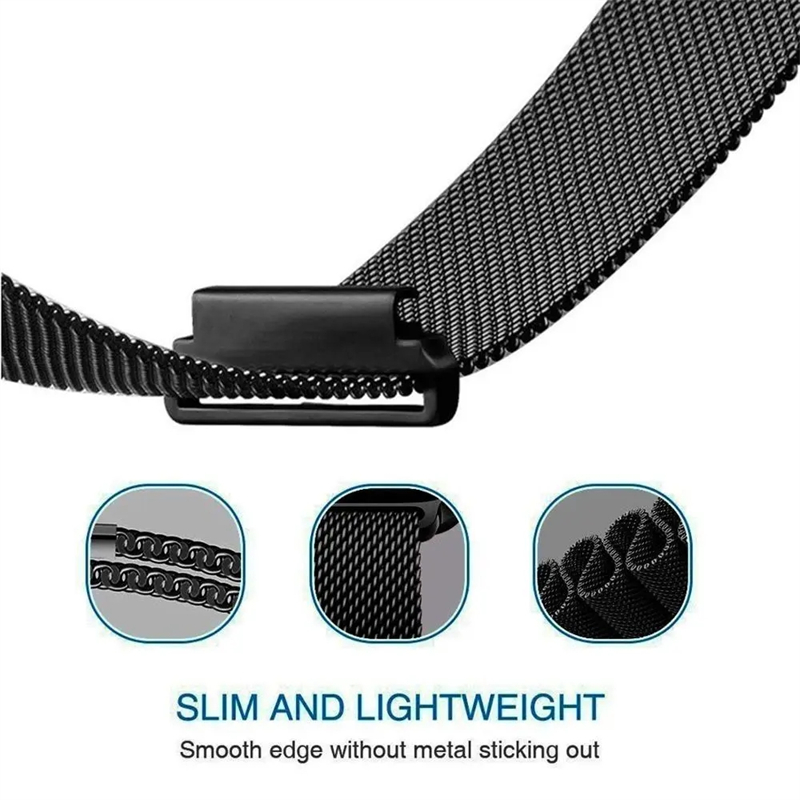 Tali Milanese Loop untuk Huawe - Milanese Loop Magnetic ulasan dan harga