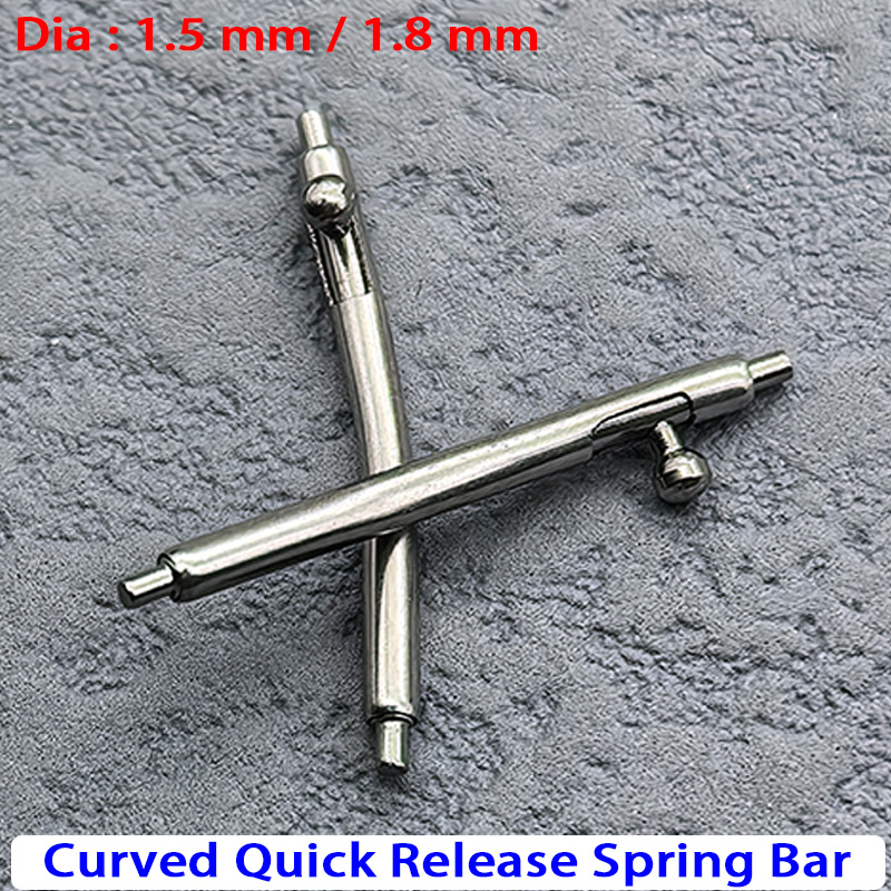 Dia 1,5/1,8 mm, Batang Pegas L - Curved Spring Bar ulasan dan harga