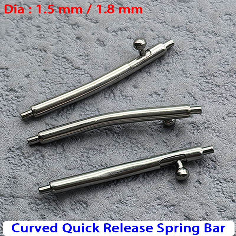 Dia 1,5/1,8 mm, Batang Pegas L - Curved Spring Bar ulasan dan harga