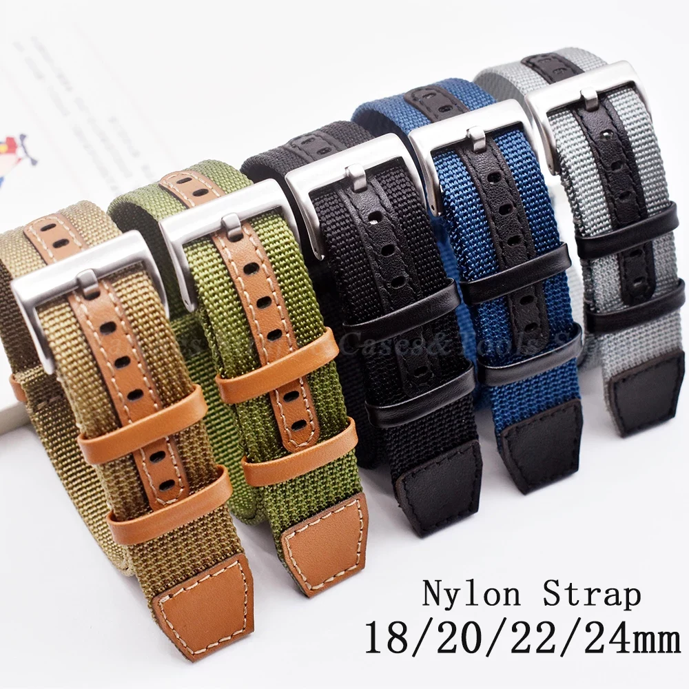 Tali Kulit Geniune Nilon Tenun - Nato Strap Nylon ulasan dan harga