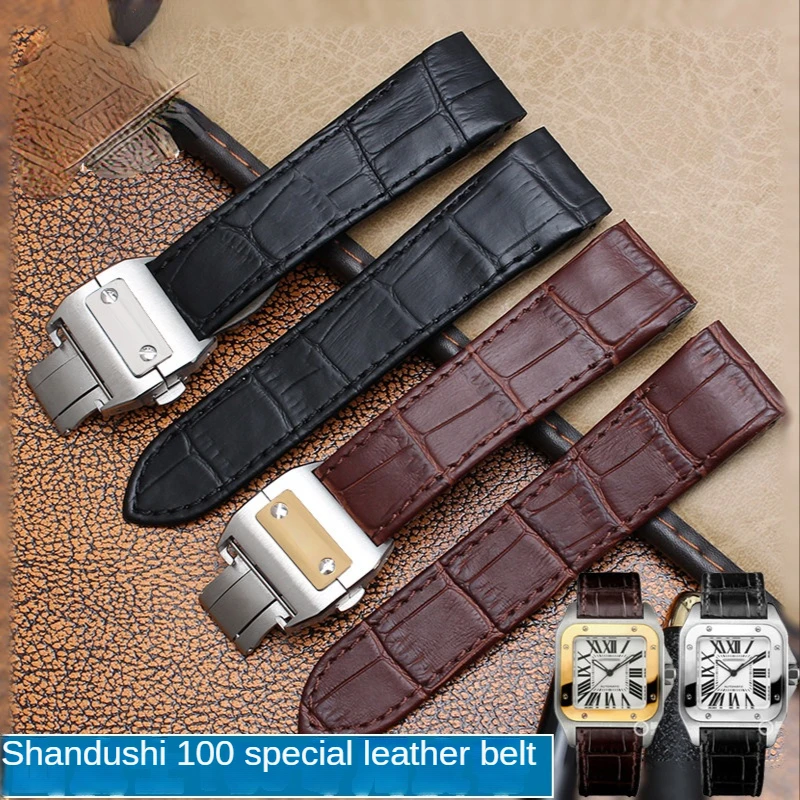 Kulit Asli untuk Cartier Santo - Cartier Watch Tank ulasan dan harga