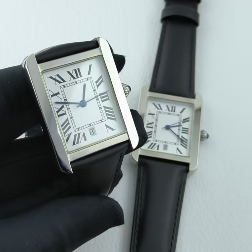 Jam Tangan Pria dengan Mesin K - Cartier Watch Tank ulasan dan harga