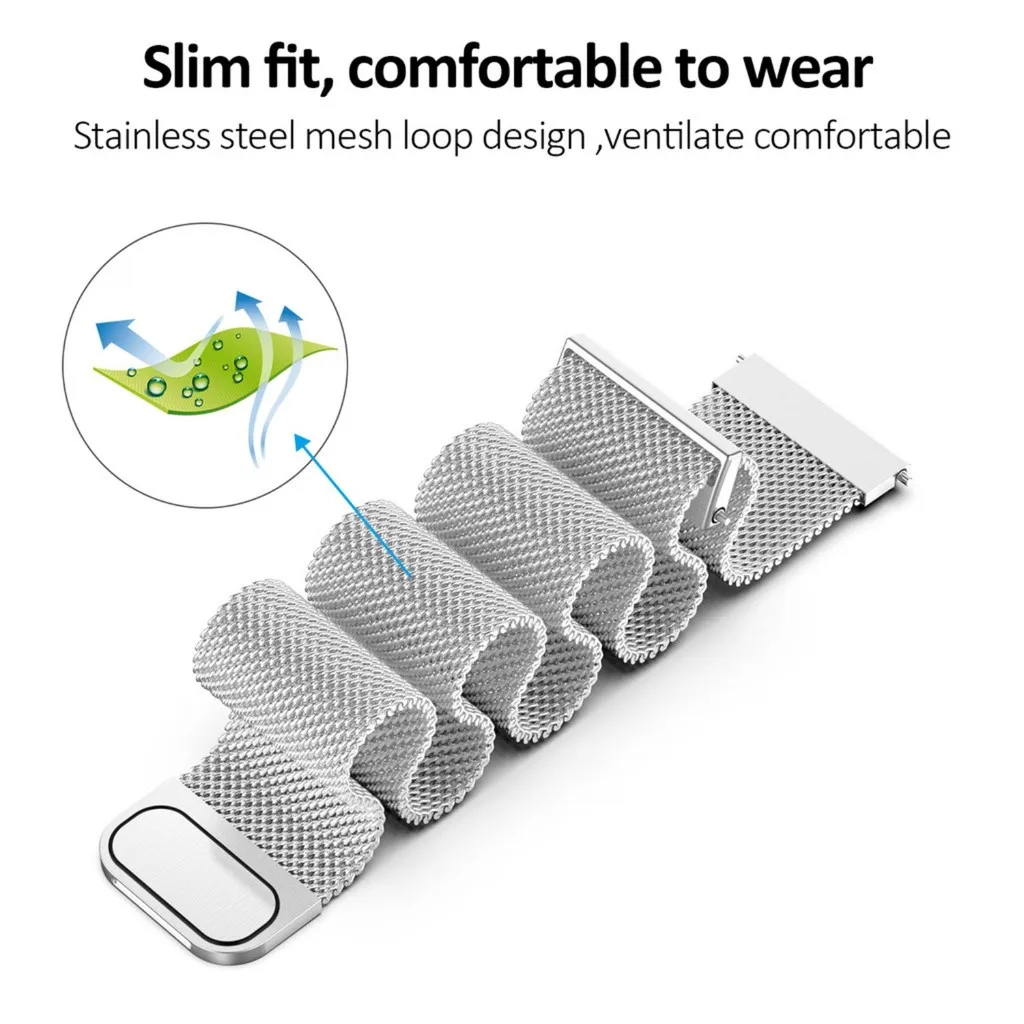 untuk tali jam tangan SmartWat - Milanese Loop Magnetic ulasan dan harga